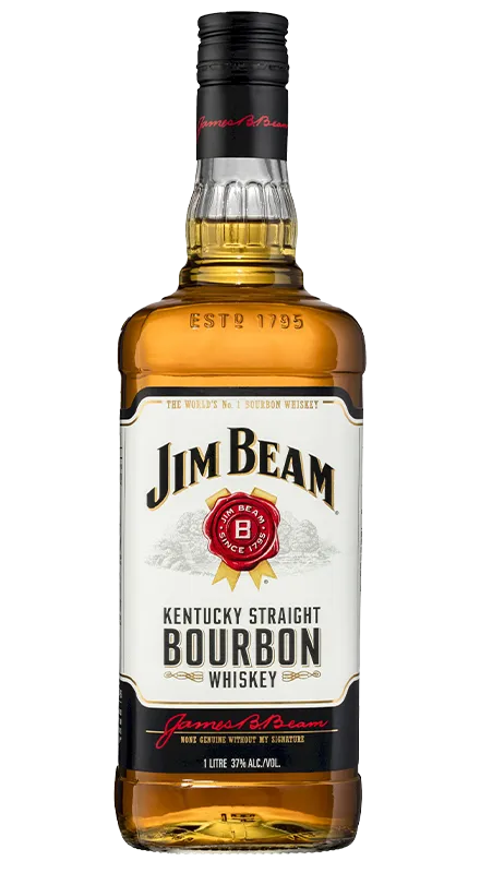 Jim Beam White Bourbon 1L